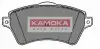 Комплект гальмівних колодок, дискове гальмо KAMOKA JQ1012946