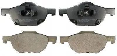 Тормозные колодки дисковые перед. Honda Accord 2.0, 2.4 2.2I-CTDI 02/03 Denckermann B110932