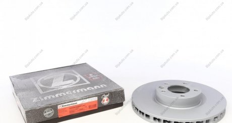 Тормозной диск прав VW Touareg, 3,0-4,2, 10- ZIMMERMANN 600324820
