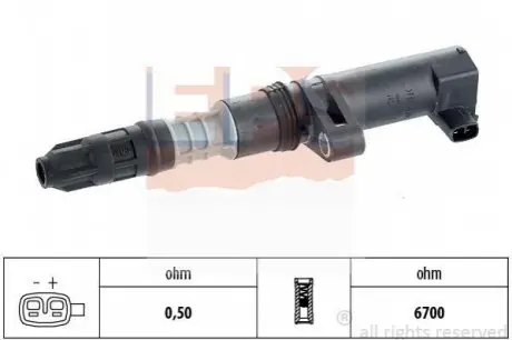 Катушка зажигания Renault Clio/Laguna/Megane/Trafic 1.4-2.0 16V 99- EPS 1.970.432