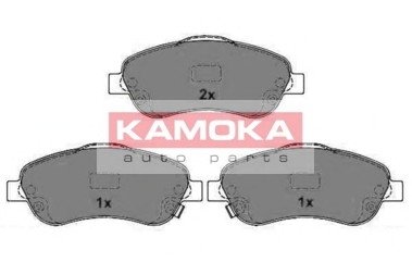 Комплект тормозных колодок, дисковый тормоз KAMOKA JQ1013296 (фото 1)