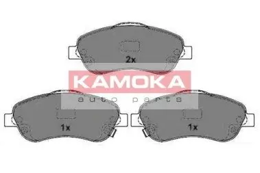 Комплект гальмівних колодок, дискове гальмо KAMOKA JQ1013296