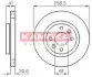 Диск тормозной Renault 19,Clio,Megane,Kangoo передн. KAMOKA 1032192 (фото 1)