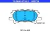 Комплект тормозных колодок, дисковый тормоз 13.0460-5734.2 ATE 13046057342 (фото 1)