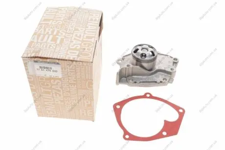Насос системи охолодження f9q f4r RENAULT 77 01 479 043