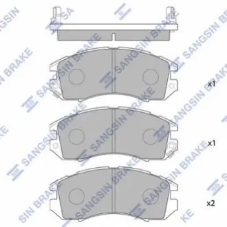 Кт. Гальмівні колодки дискові SANGSIN Hi-Q (SANGSIN) SP1120