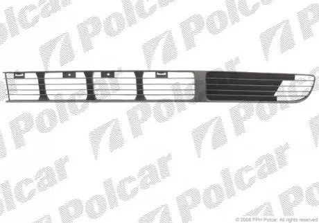 Решетка в бампере левый Polcar 9548277