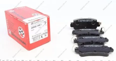 Тормозные колодки Mazda CX-5 2,0-2,2, 2012- ZIMMERMANN 255401451