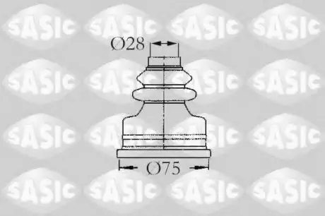Пильовик ШРУСу всередину, 328790, 9403287908, SASIC 2873773