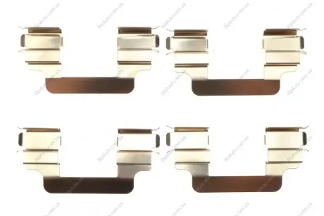Планка супорта (переднього) прижимна (к-кт) Citroen Jumpy/Peugeot Expert 96-06 (Lucas) 109-1231 QUICK BRAKE 1091231