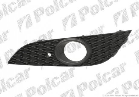 Решетка в бампере правый Polcar 551027-4 (фото 1)