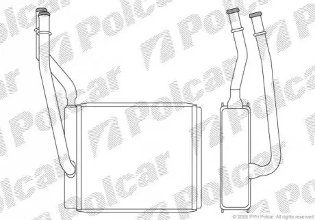 Радиаторы обогрева Polcar 3201N8-1