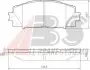 Тормозные колодки перед. Toyota Yaris 1.0 VVT-i,1.3 VVT-i,D-4D A.B.S. 37542 (фото 1)