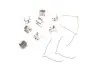 Планка супорта (переднього) прижимна (к-кт) Toyota Avensis/Corolla 92-03 (Akebono) 109-1289 QUICK BRAKE 1091289 (фото 2)