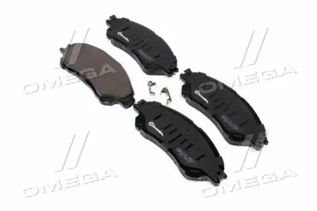 Тормозные колодки дисковые, к-кт. BREMBO P79032