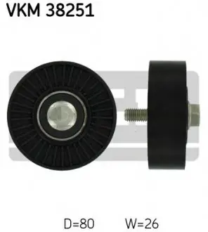Паразитный / ведущий ролик, поликлиновой ремень SKF VKM 38251