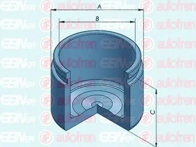 Поршень супорта Mazda 6 02-07 1.8 57*45,55mm SEINSA AUTOFREN D025421