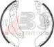 Тормозные колодки барабанные зад. Hyundai Accent 1.3-1.6 94-05 9148