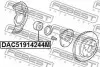 ПОДШИПНИК МАТОЧНЫЙ ПЕРЕДНИЙ 51X91X42X44 HONDA ACCORD LX 2013- FEBEST DAC51914244M (фото 3)