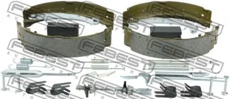 Колодки тормозные задние (барабанные) FEBEST 0402Z39AR