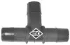 Универсальный пластиковый соединитель шлангов 19mm.) Metalcaucho 00068 (фото 1)