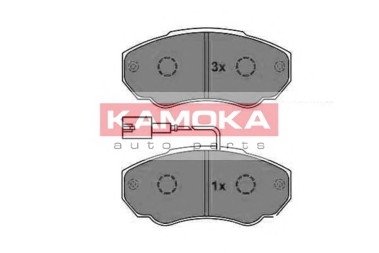 Комплект тормозных колодок, дисковый тормоз KAMOKA JQ1012956 (фото 1)