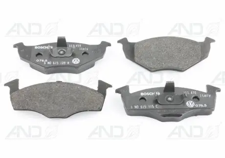 К-кт перед. тормозов. колодок Seat/VW Arosa,Fabia,Lupo,Polo 95- VAG 6N0 698 151C