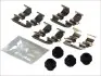 Монтажный комплект дисковых колодок QUICK BRAKE 109-1814 1091814