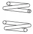 Пружина перед. Renault Clio III, Modus/Grand 1.4-1.6 09.04- 14877005