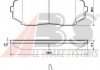 Колодки тормозные передние Mazda CX-7/CX-9 2.2D/2.3D/3.7 07- 37643