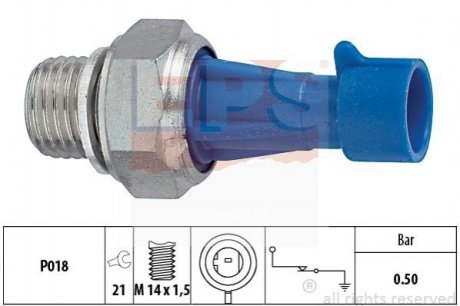 Датчик давления масла Citroen Jumper Peugeot Boxer 3.0D/HDi 04 EPS 1.800.143 (фото 1)