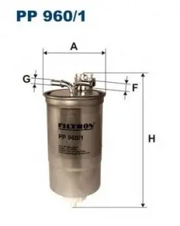 Паливний фільтр FILTRON PP 960/1