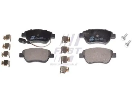 Колодки Тормозные Fiat Fiorino 07 Перед 1-датчиком FAST FT29124
