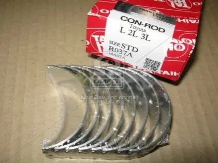 Вкладиші шатунні Toyota L 2.2D, 2L 2.4D 83- TAIHO R037A.STD