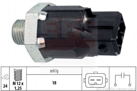 Датчик детонации Dacia Logan/Duster/Renault Kangoo 1.5 dCi EPS 1.957.224 (фото 1)