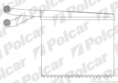 Радиаторы обогрева Polcar 5062N82