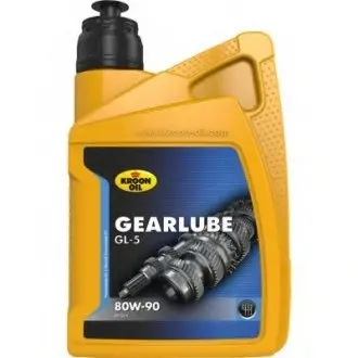 Олива трансмісійна GEARLUBE GL-5 80W-90 1л KL KROON OIL 01206