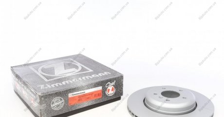 Тормозной диск зад. (345x24x22.4) BMW 525i 03- (вентил.) ZIMMERMANN 150.3461.20