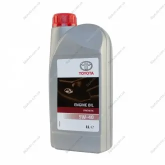 Олива моторна Toyota 5W-40, 1л. TOYOTA / LEXUS Toyota / Lexus / Daihatsu 0888080836