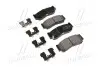 Комплект тормозных колодок, дисковый тормоз HYUNDAI 58302-2BA20 MOBIS 583022BA20 (фото 1)