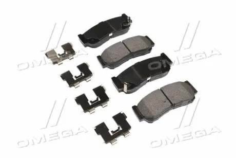 Комплект тормозных колодок, дисковый тормоз HYUNDAI 58302-2BA20 MOBIS 583022BA20