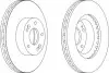 Диск гальмівний к-т (2шт) komplekt 2szt FERODO DDF1630 (фото 1)