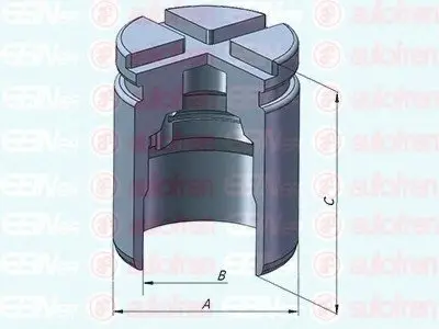 Поршень супорта AUTOFREN D025529