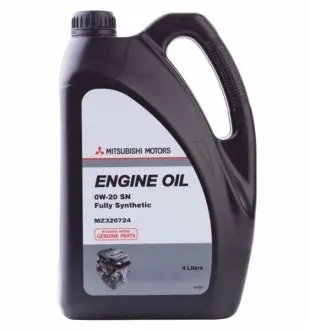 Масло моторное Engine Oil SN 0W-20 (4 л) MITSUBISHI MZ320724