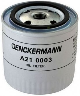 Фильтр масляный Ford Granada 2.0i,2.3V6,2.4V6,2.8V6 -87 Denckermann A210003 (фото 1)