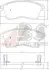 Колодки гальмівні перед. Galloper/L200/L300/Lancer/Pajero (87-13) A.B.S. 36648 36648