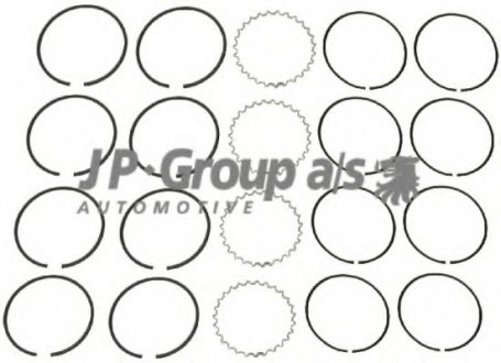 Комплект поршневі +0,5 st, 86.0 MM JP GROUP 8110300712