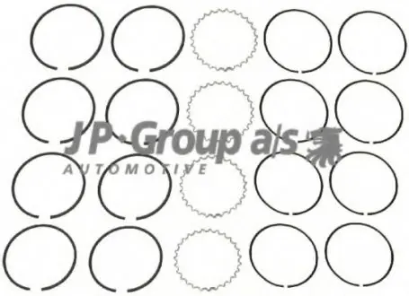 Комплект поршневый +0,5 st, 86.0 MM JP GROUP 8110300712