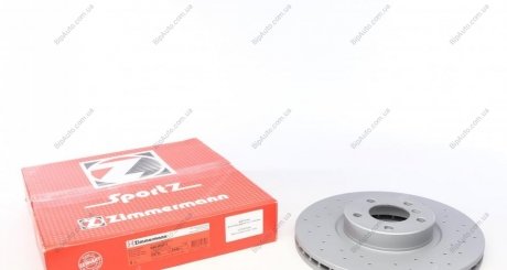 Тормозной диск перед вент BMW X5 (E70) 30si-48i/X ZIMMERMANN 150344852