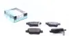 Комплект тормозных колодок, дисковый тормоз KAVO PARTS KBP9019